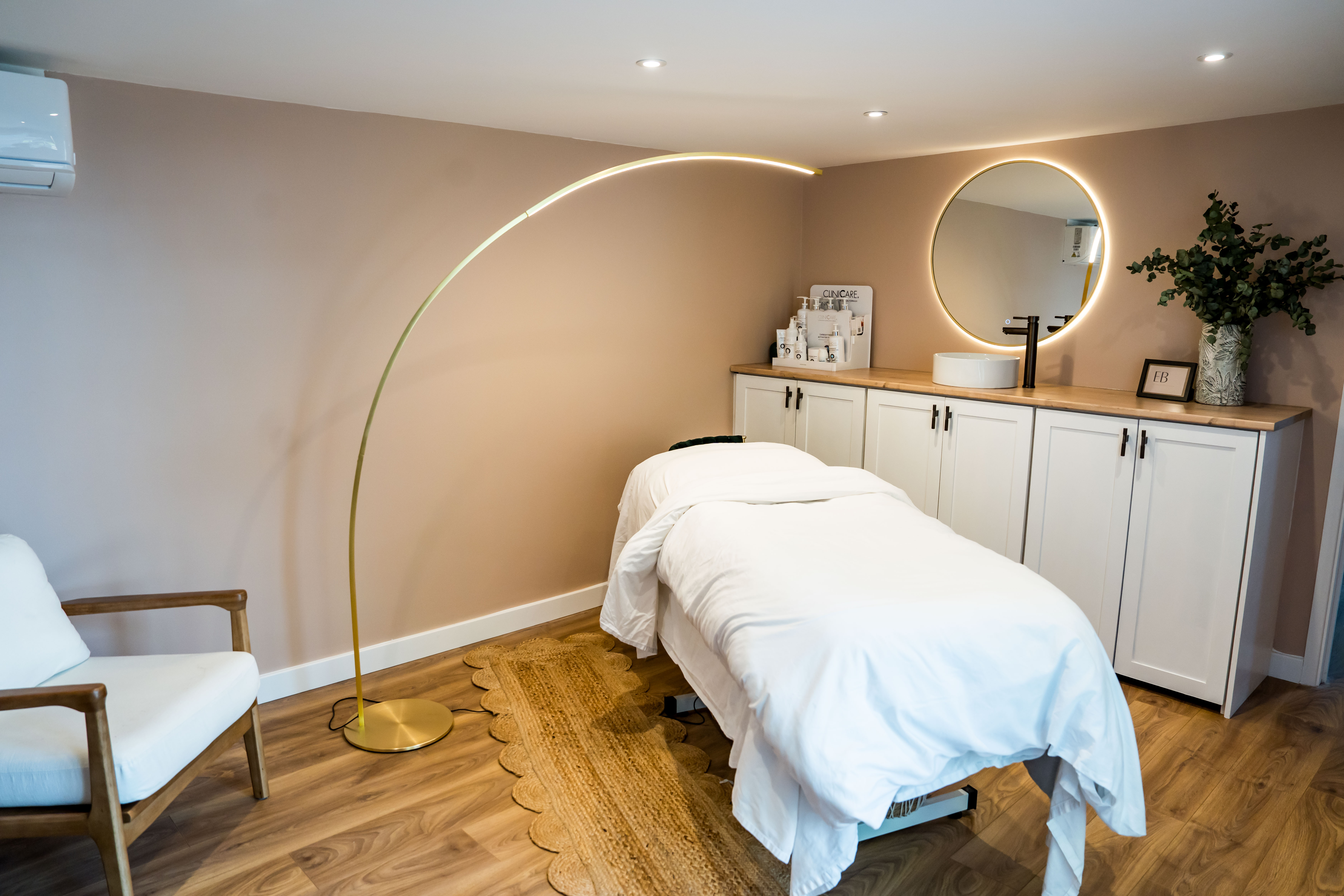 Emma Blakeman's private treatment room